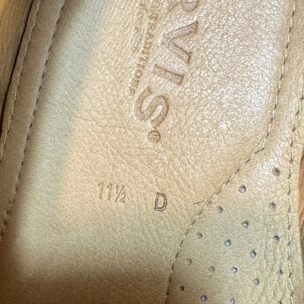 Orvis Tan Leather Men's Oxfords size 11.5 (s259)